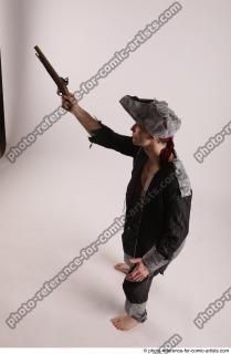 JACK PIRATE STANDING POSE WITH GUN #3